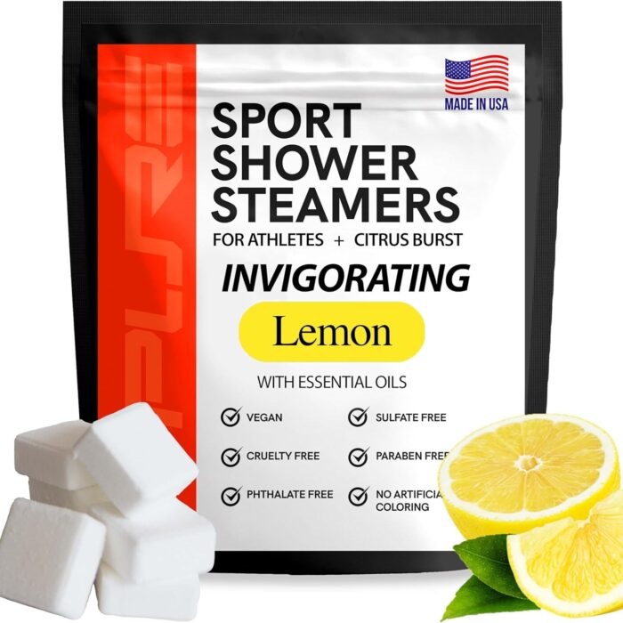 Sport Shower Steamers - USA Made with Natural Eucalyptus Essential Oil